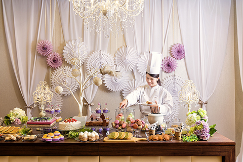 デザートビュッフェ